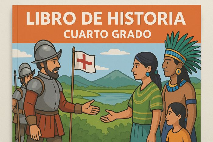 libro de historia cuarto grado
